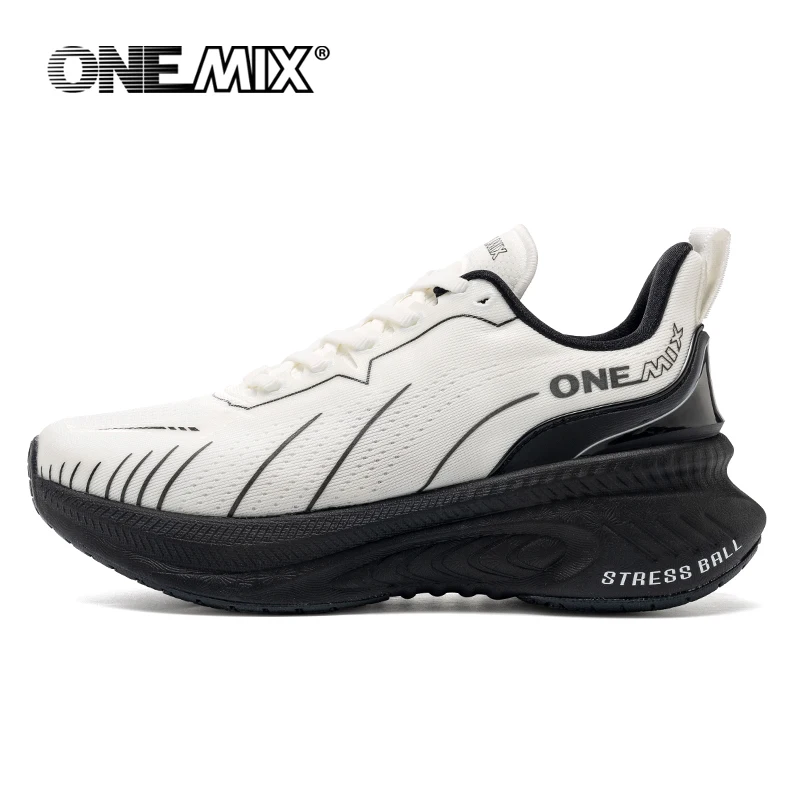 온전한 여름 조깅을 위한 ONEMIX 흰색 도로 러닝화