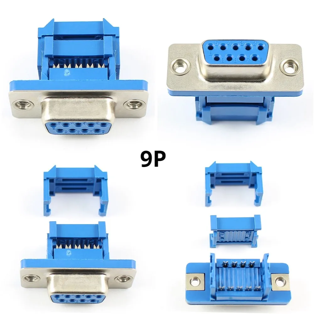 6 PCS DB9 Maschio a Maschio/Femmina a Femmina, Cambio Di 6 PCS DB9 Maschio a Maschio/Femmina a Femmina, Cambio Di