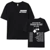 2025 Ateez World Tour Towards The Light: Will To Power T Shirt Men Women Korean Fashion High Quality Casual 100% Cotton T-shirts 3
