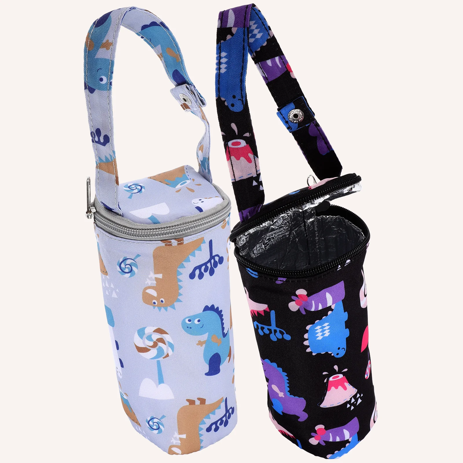 

2 Pcs Baby Bottle Thermal Bag for Bottles Heater Milk Warmer Water Sleeve Carriage Accessories Holder Portable Insulation