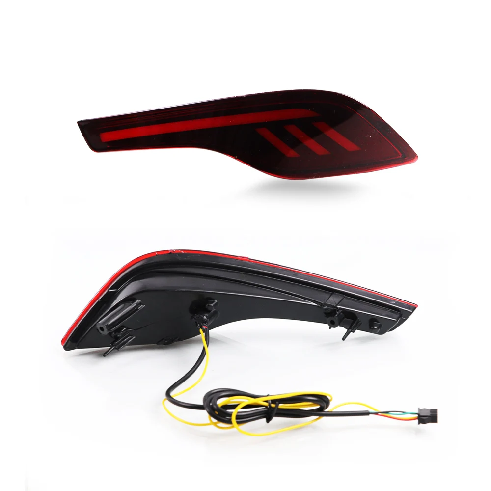 Reflectores LED Para Parachoques Trasero Para Honda CRV 2017 2018 2019