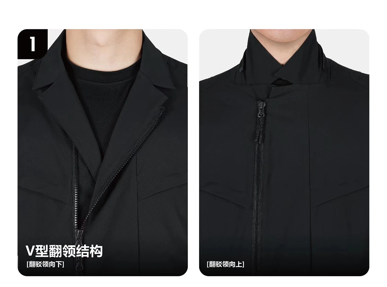 Reindee Lusion 25aw Polartecneoshell functional suit jacket multipocket doubleshape collar techwear -