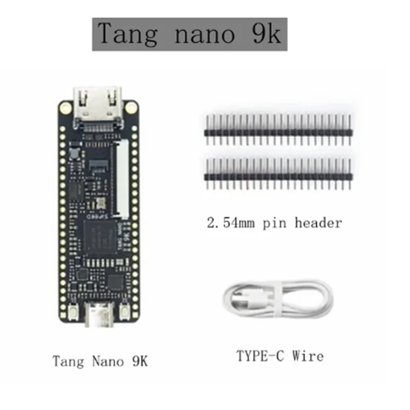 

New Tang Nano 9K FPGA Development Board GOWIN GW1NR-9 RISC-V HDMI kit