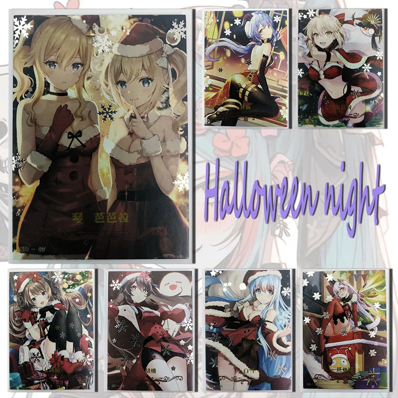 

Anime Goddess Story Halloween night SD card Hu Tao Ganyu Ishtar Hatsune Miku Game Collection boy Birthday Christmas gifts