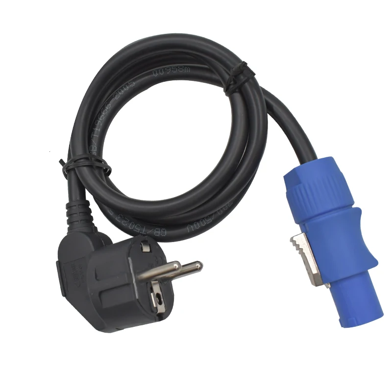 Cabo de Alimentação para Feixe Movente Cabeça Feixe de Luz 5r 7r Movendo Cabeça Luz Extensão Powercon Cabo Dentro e para Fora Plugue 3×1.5 mm