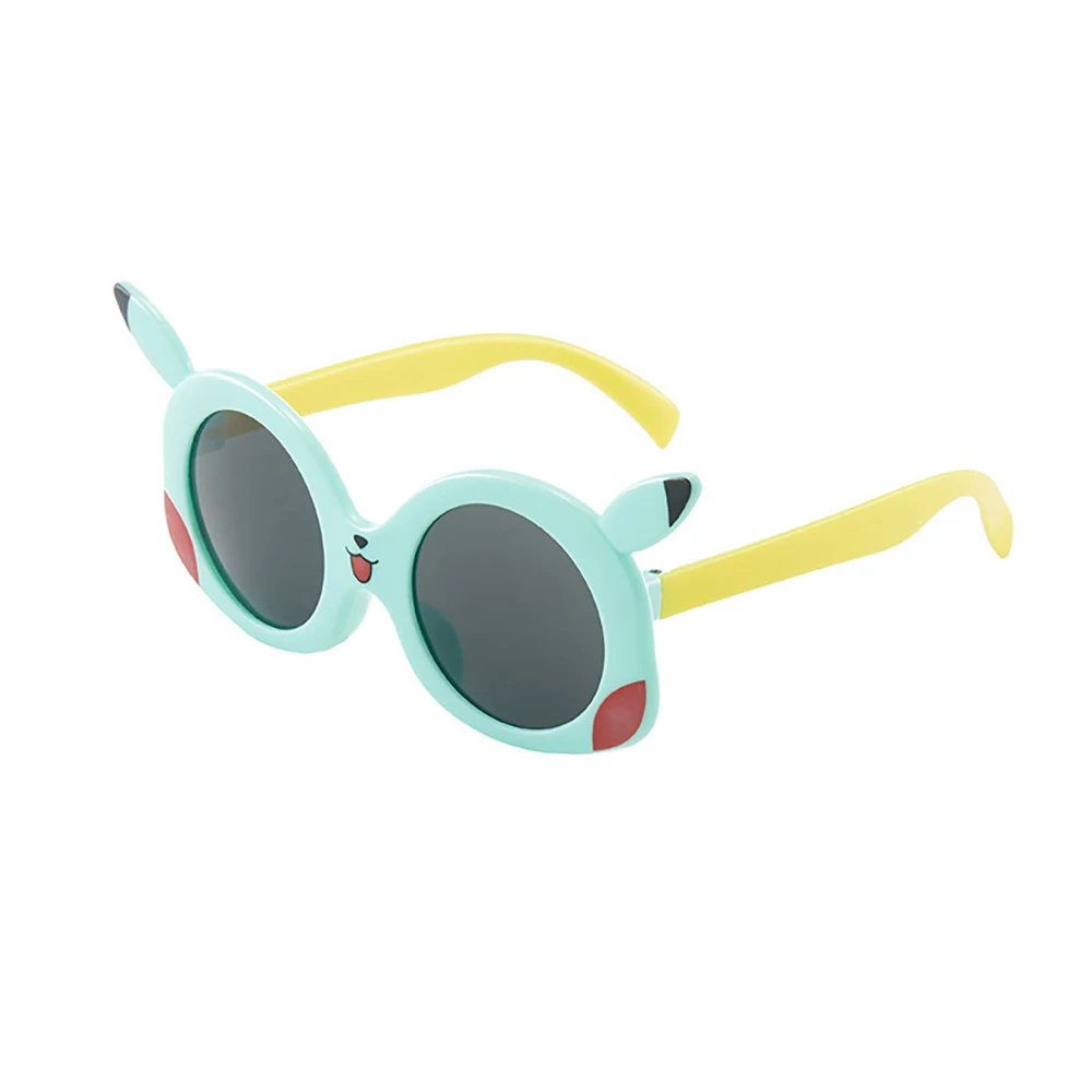 New cartoon UV protective sunglasses Boys and girls baby glasses children sunscreen personality sunglasses