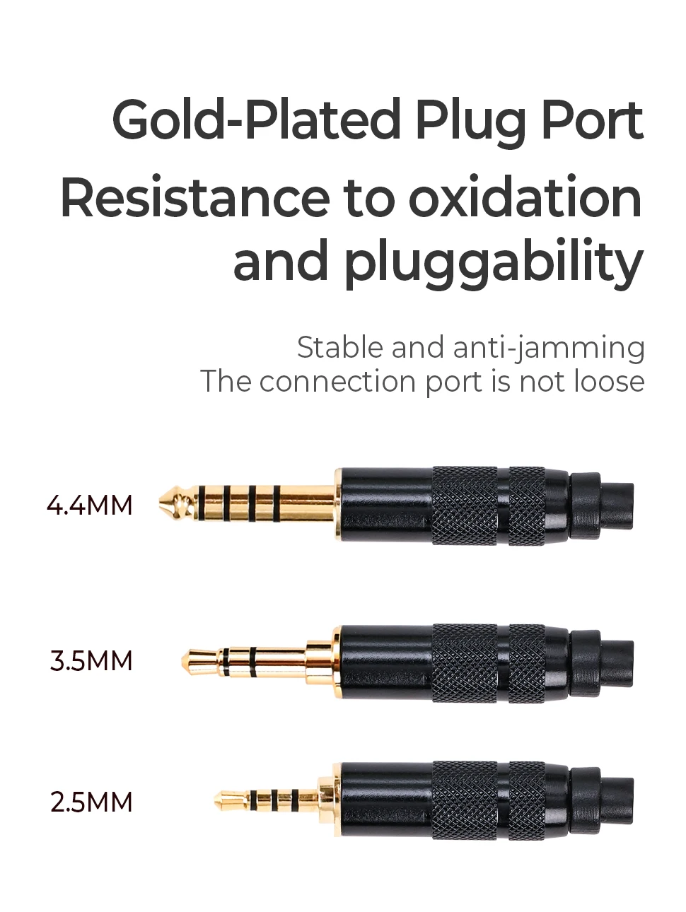 High Quality Gold-plated Audio Headphone Cable for Sony MDR-Z7M2 Mdr-z7 mdr-z1r Headset Upgrade Cable 4.4mm to dual 3.5mm Wires