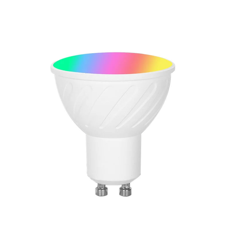 HomeKit LED Spotlight GU10 WiFi Smart App Dimming RGBCW Light Bulb Siri Alexa Google SmartThings Alice Voice Control Home Assist smart led light bulbs