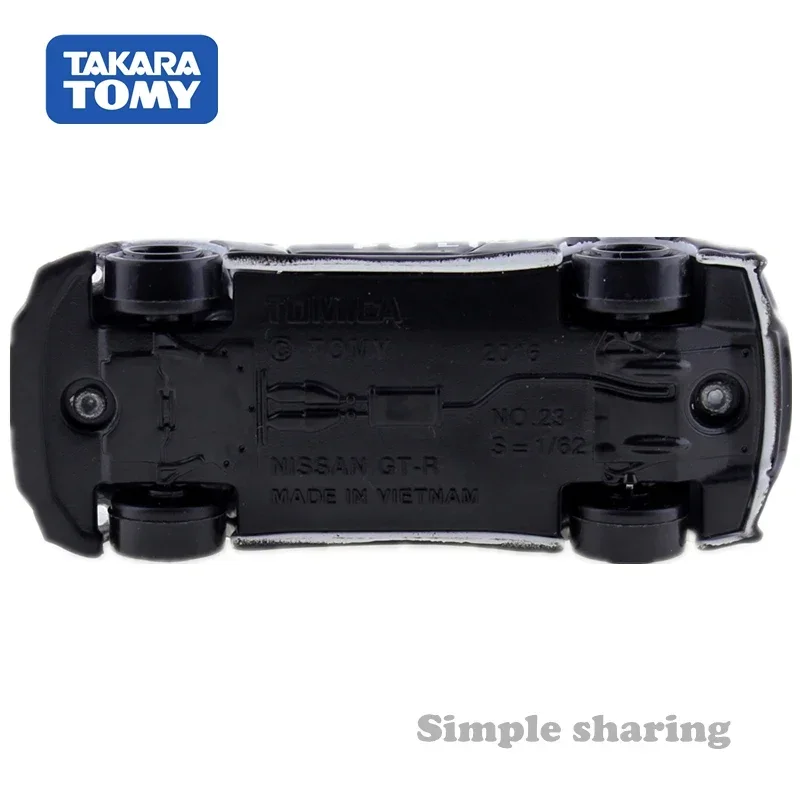 Модель автомобиля под давлением Takara Tomy Tomica № 105 Nissan GT-R, модель автомобиля 1:62, украшения для подарка (art.: 3920c429abcba) - 3920c429abcba