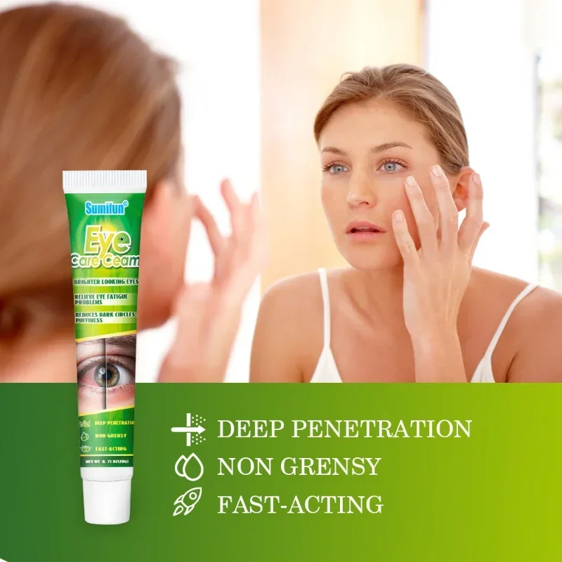 Eye Care Cream Remove Eyes Red Blood Clear Dry Fatigue Ointment Enhance Vision Herbal Medical Plaster Prevent Myopia eye cream