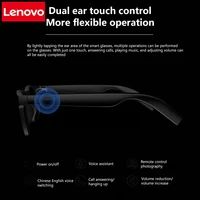 Lenovo AI Smart Glasses Remote Control Touch Photography Voice Assistant Wireless Bluetooth Call Headphone For Men Women Gifts - Image 6