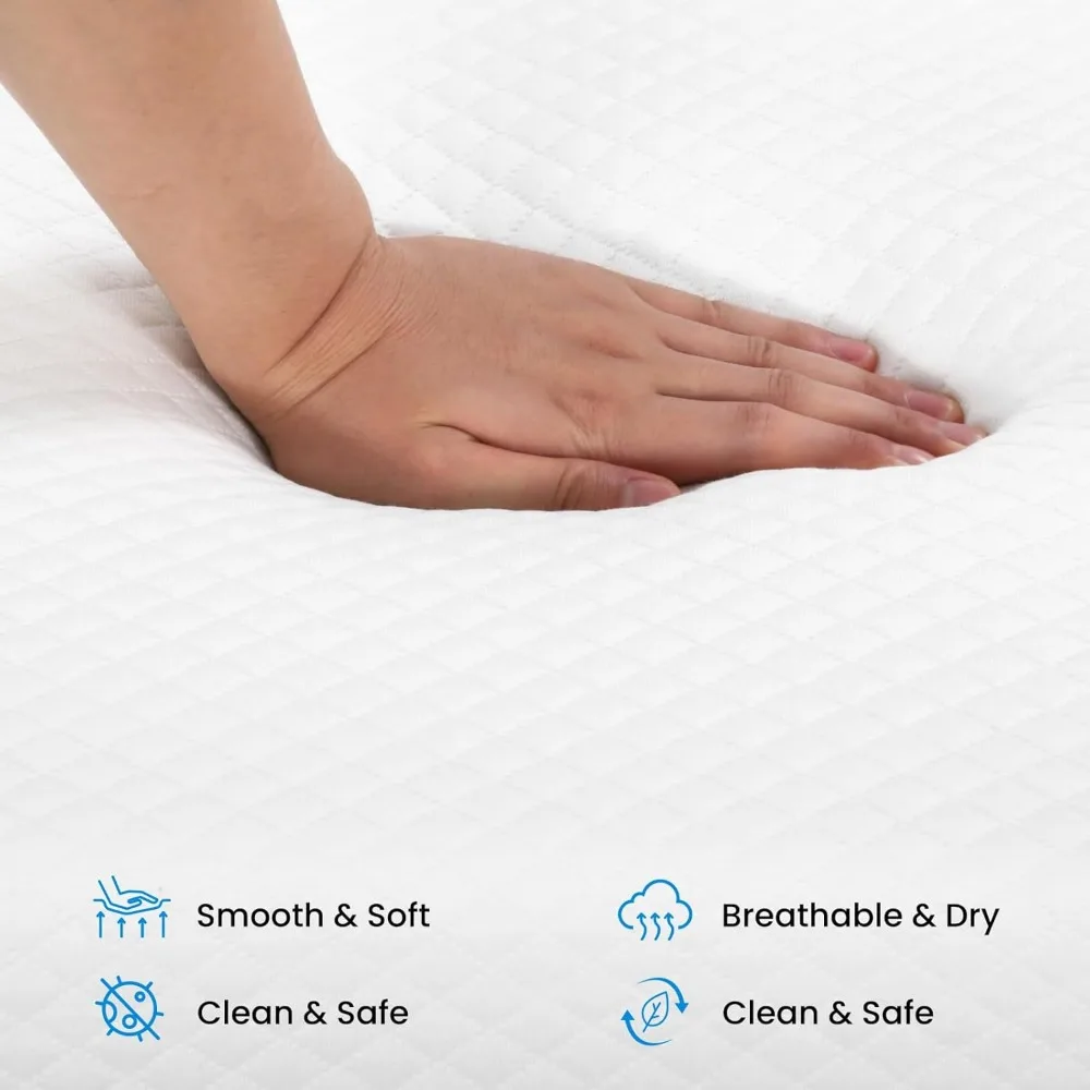 Queen Mattress for Cool Sleep & Pressure Relief, Bed-in-a-Box, CertiPUR-US Certified, 12 Inch Gel Memory Foam Mattress