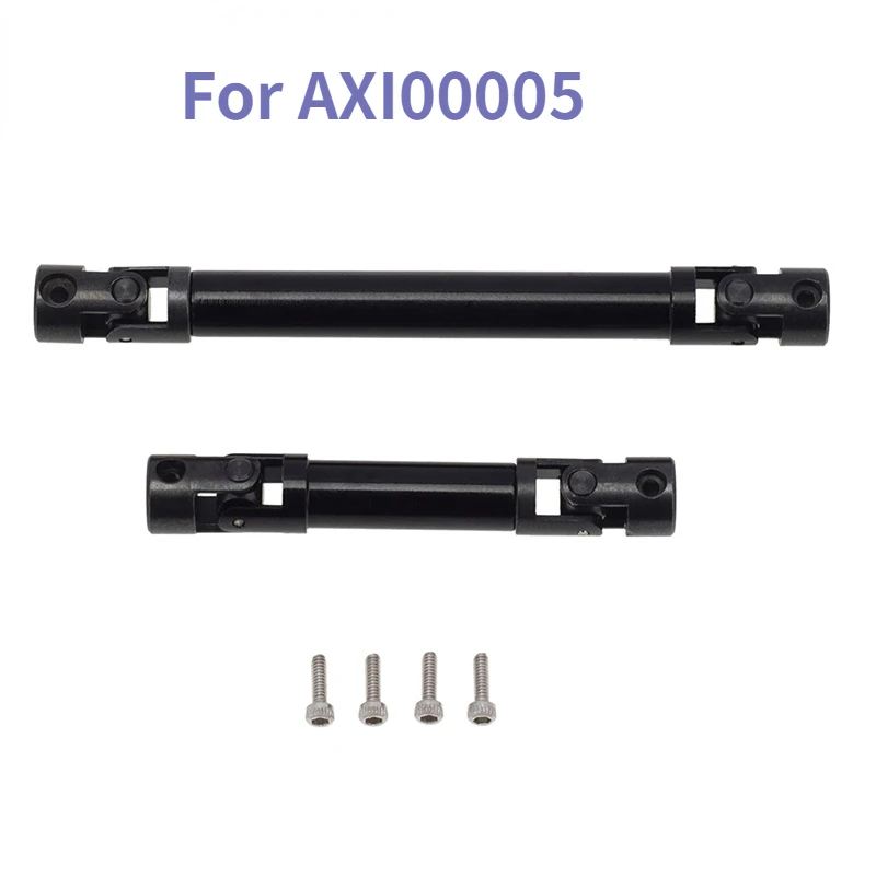 

2pc Harded Steel Universal Joint Transmission Drive Shaft for Axial SCX24 AXI00005 1/24 RC Crawler Car Replacement Upgrade Parts
