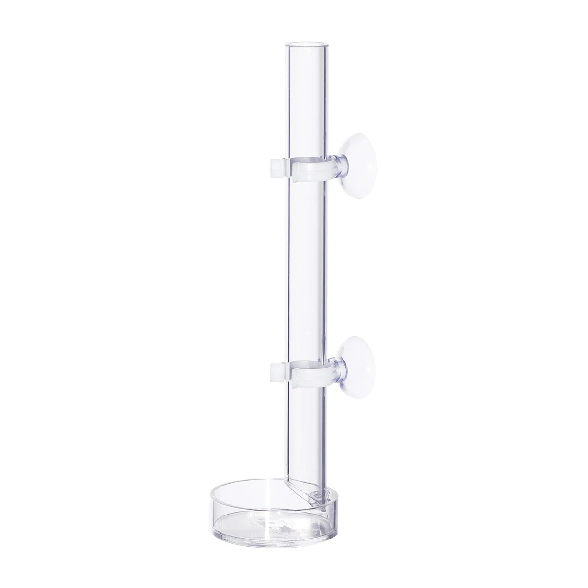 

Behogar Shrimp Feeding Dish Acrylic Shrimp Food Feeder with 6cm Dish Bowl for Aquarium Fish Tank Fish Food Feeding Tube