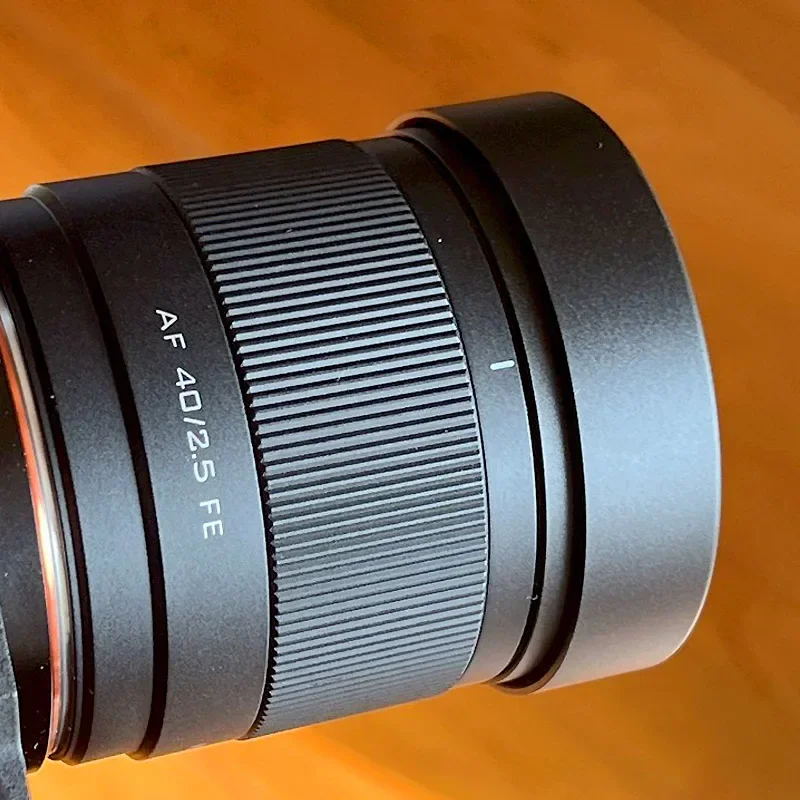 Capot d'objectif métal baïonnette pour Viltrox 40mm F2.5 25mm F1.7 35mm F1.7 56mm F1.7