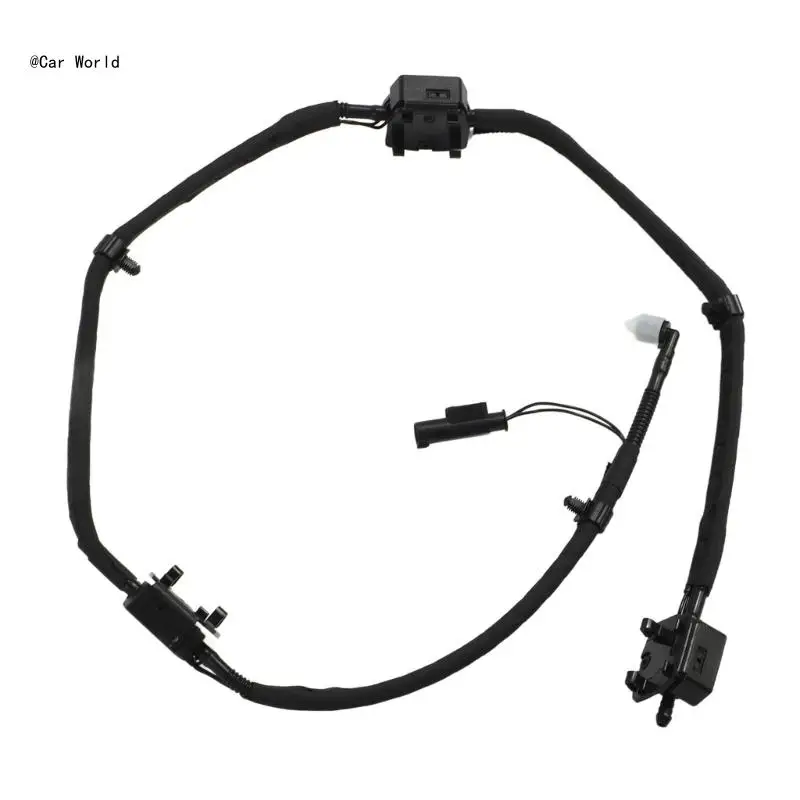 

6XDB 61667202027 Front Black Windshield Wiper Jet Washer Nozzle Hood Water Pipe Suitable for F02 730Li 740Li F04