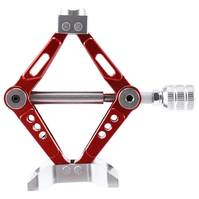 RC Car 1:10 Scale Adjustable Metal Scissor Jack Tool for RC Crawler Axial SCX10 Traxxas TRX4 Tamiya CC01 D90 2