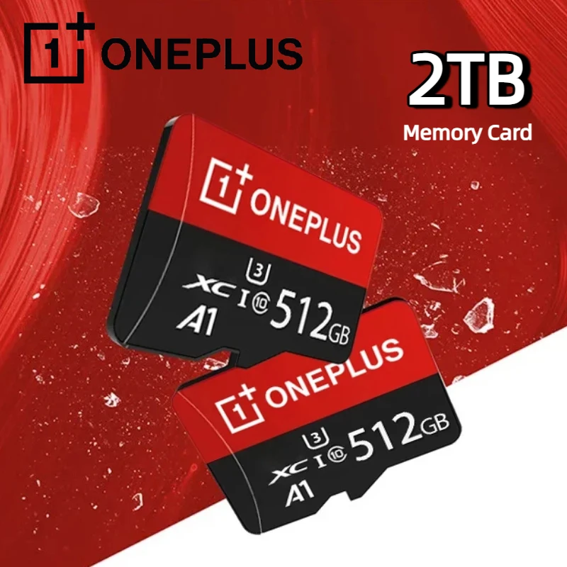 OnePlus 메모리 카드 2TB SD 카드 고속 풀 HD 비디오 512GB 256GB 128GB 1TB 최신형 마이크로 카드 (휴대폰/컴퓨터/카메라용)