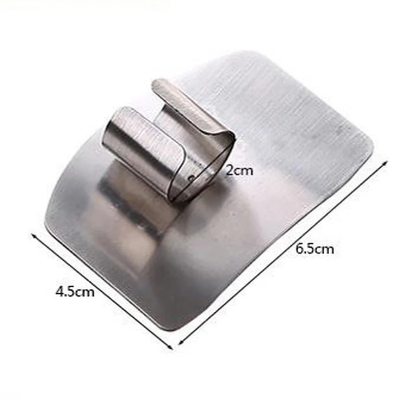 Stainless Steel Finger Guard Vegetable Cutting Hand Guard Protective Finger Cover Guard Kitchen Meat Cutting Finger Guard