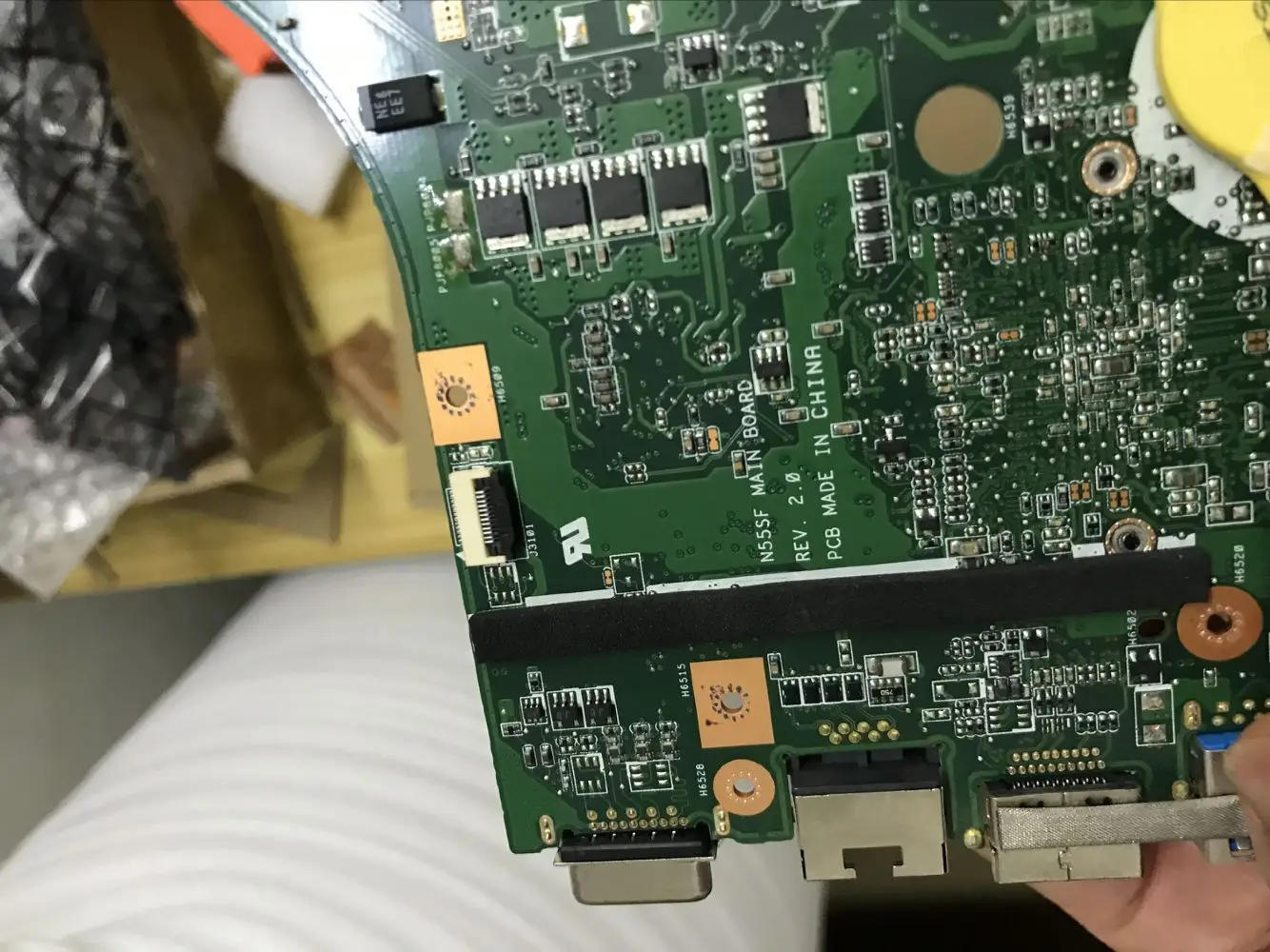 Motherboard para Asus N55s N55sf N55sl N55sf Mainboard Rev 2.0 - Imagem 3
