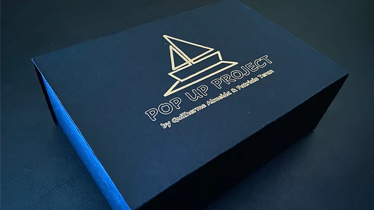 

Pop Up Project by Guilherme Almeida Card Magic and Trick Decks Close up Magic Props Gimmick Beginner Visual Illusions Magician