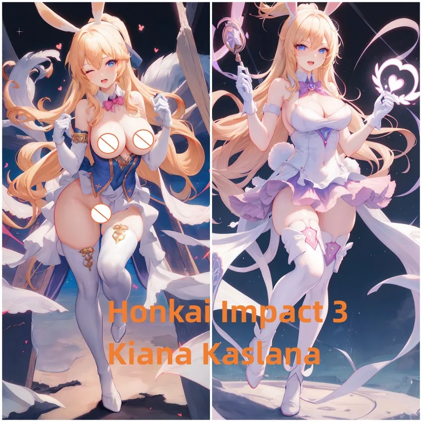 

Подушка Dakimakura в стиле аниме чехол Honkai Impact 3, наволочка киана каслана, украшение на Хэллоуин и Рождество 2023