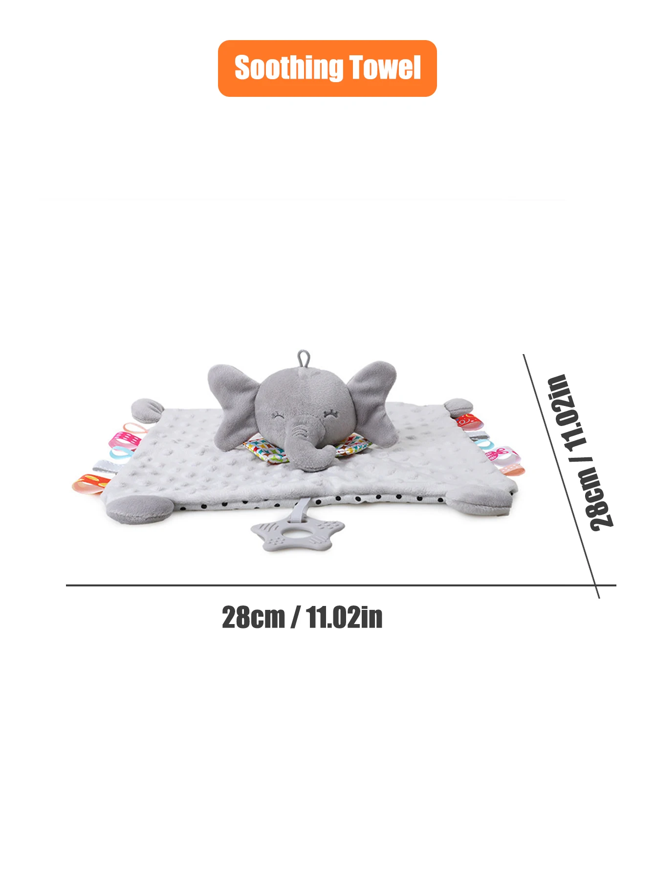 Baby Soothing Doll Blanket Toy 3