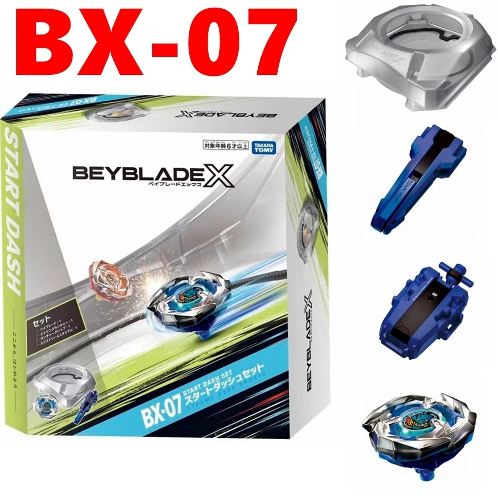 

Original Takara Tomy Beyblade X BX-07 Start Dash BEYBLADES BX07 Set