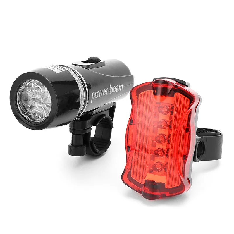 Description Picture 4 of item5LED Bike Light MTB Road Bicycle Headlight Butterfly Back Rear Taillight Cycling Safety Warning Light Bicycle Lamp Flashlight