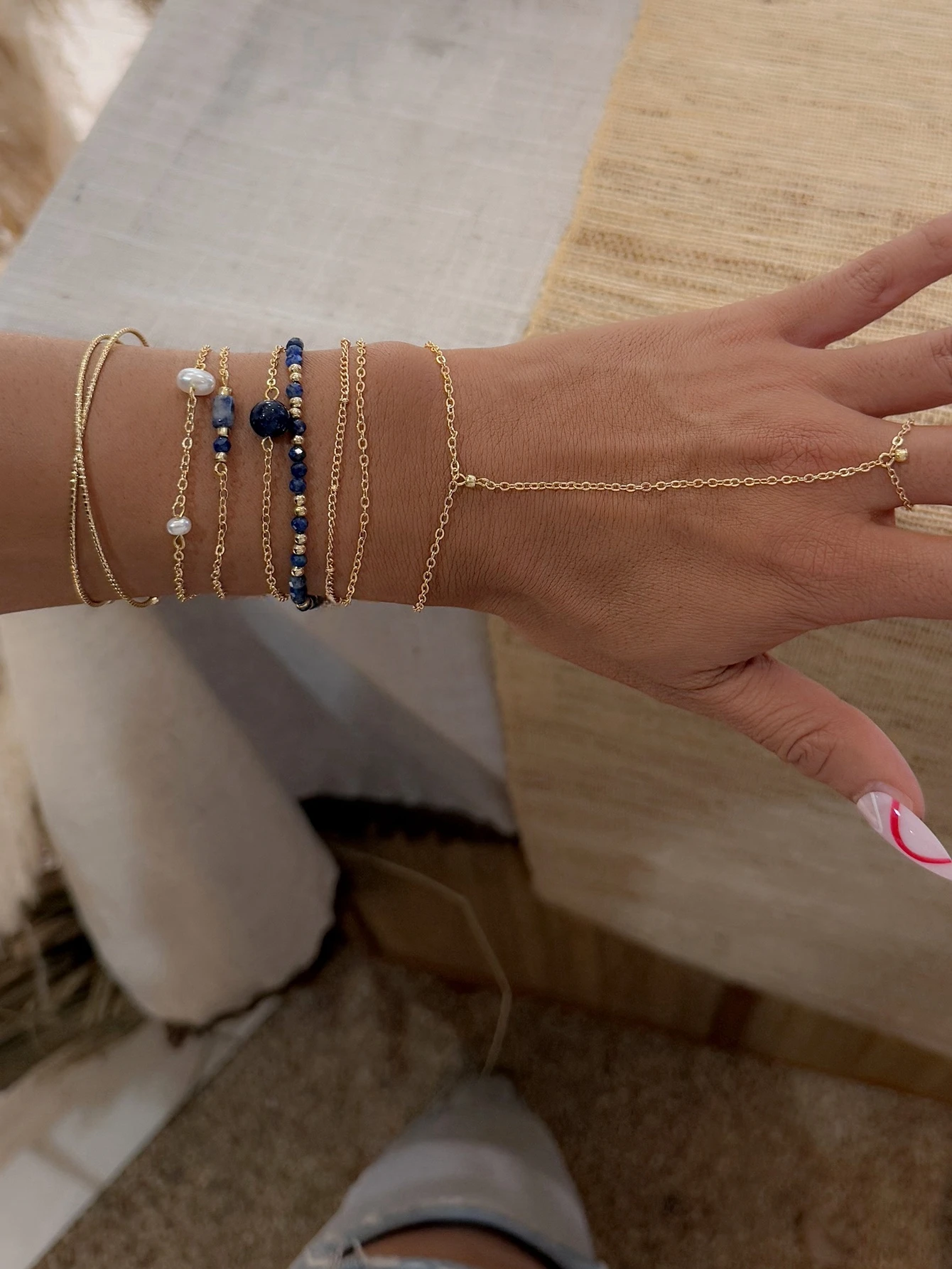 Womens Fashion Bracelet Set for Party Festival