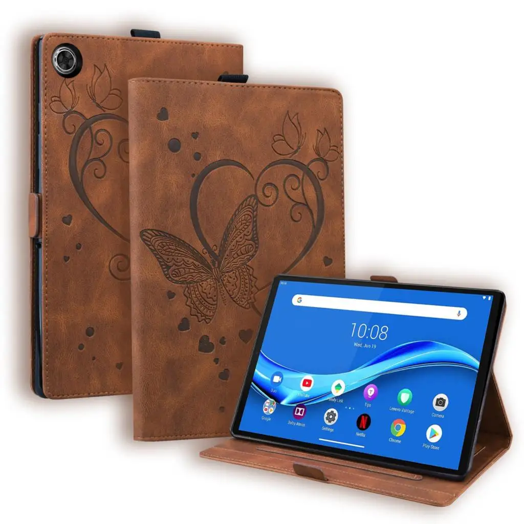 Elegant Butterfly PU Leather Stand Case