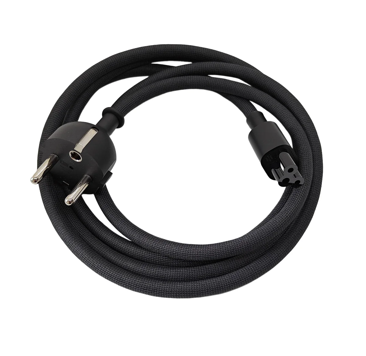6ft /1.8M EU European PLUG AC Extension power cord/CABLE Nylon For Apple Mac Studio & XDR 6K Display ac power cable