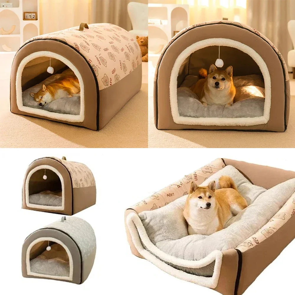 Cama Gato Cueva Casa Para Perros Y Gatos, Nido Para Gatos, Cueva