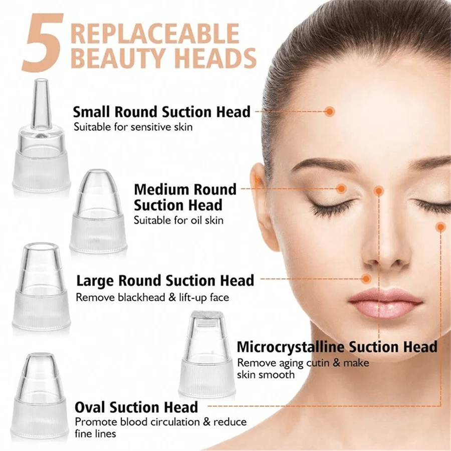 Electric Facial Skin Care Pore Removal Cleanser Vacuum Acne Removal For Deep Facial Pores 4
