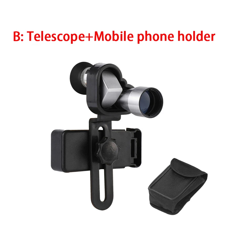 Telescope and bracke