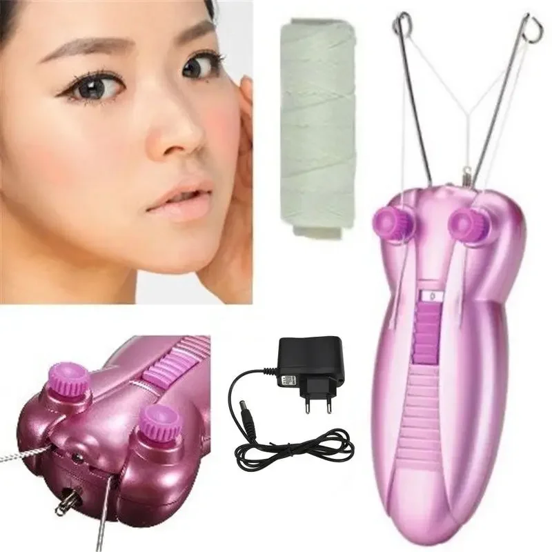 Hair Remover Professional Electric Female Body Facial Hair Remover Cotton Thread Epilator Razor Lady Beauty Care Machine New