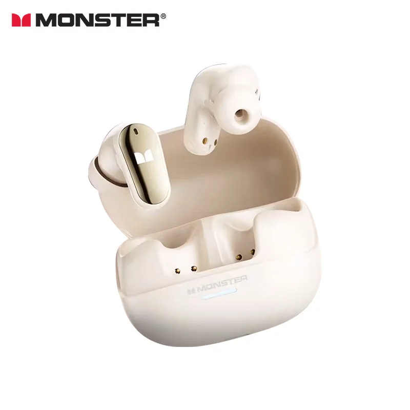 ตัวเลือกสินค้า หูฟังเกมมิ่งไร้สาย Monster Bluetooth 5.4 แบตเตอรี่ยาวนาน เสียง HIFI