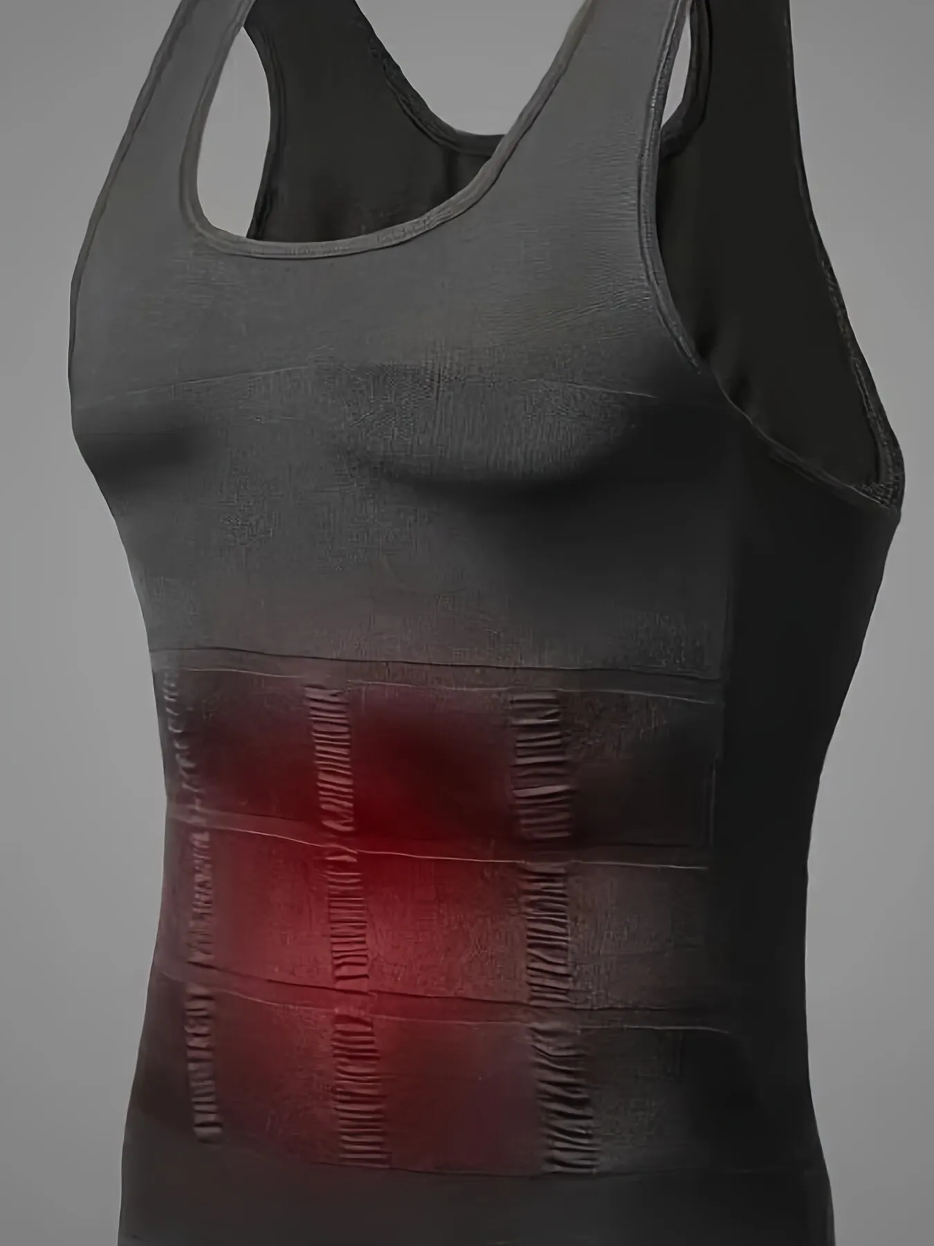 Body Shaper Men's Compression Tank Top Slimming Vest
