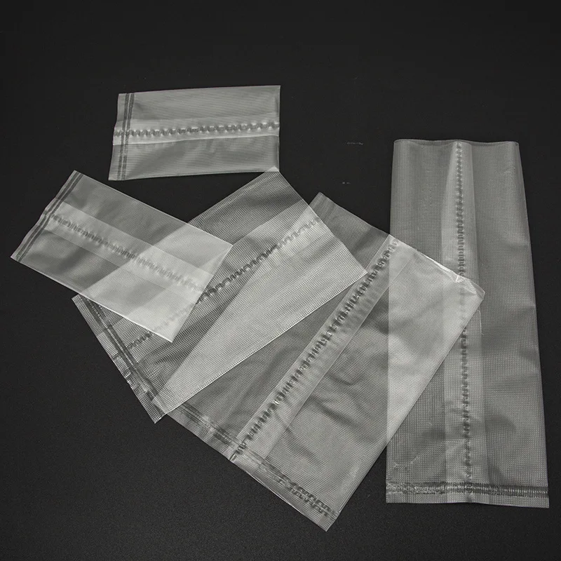 MNFT 6 Sizes 50Pcs PVA Carp Fishing Bags Quick Water Soluble Baits Bag for Solid Baits Carp Fishing Equipment Tackle Kit