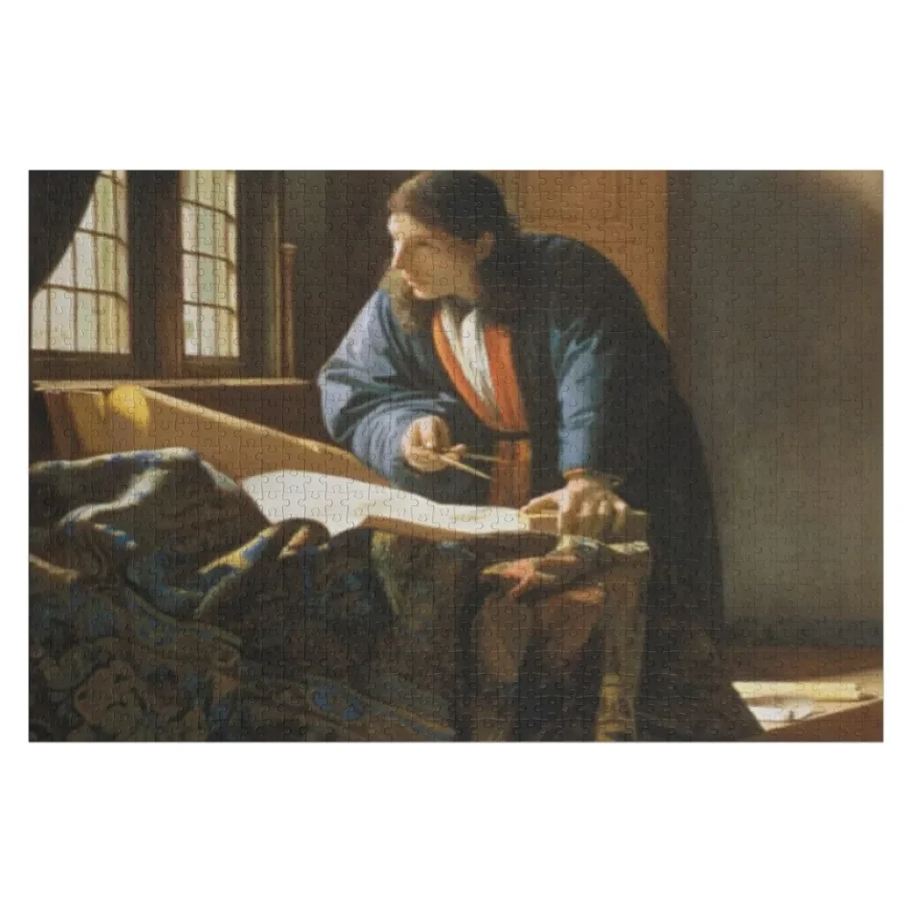 johannes vermeer digital painting for sale Jigsaw Puzzle Wooden Decor Paintings Game Children Puzzle vermeer