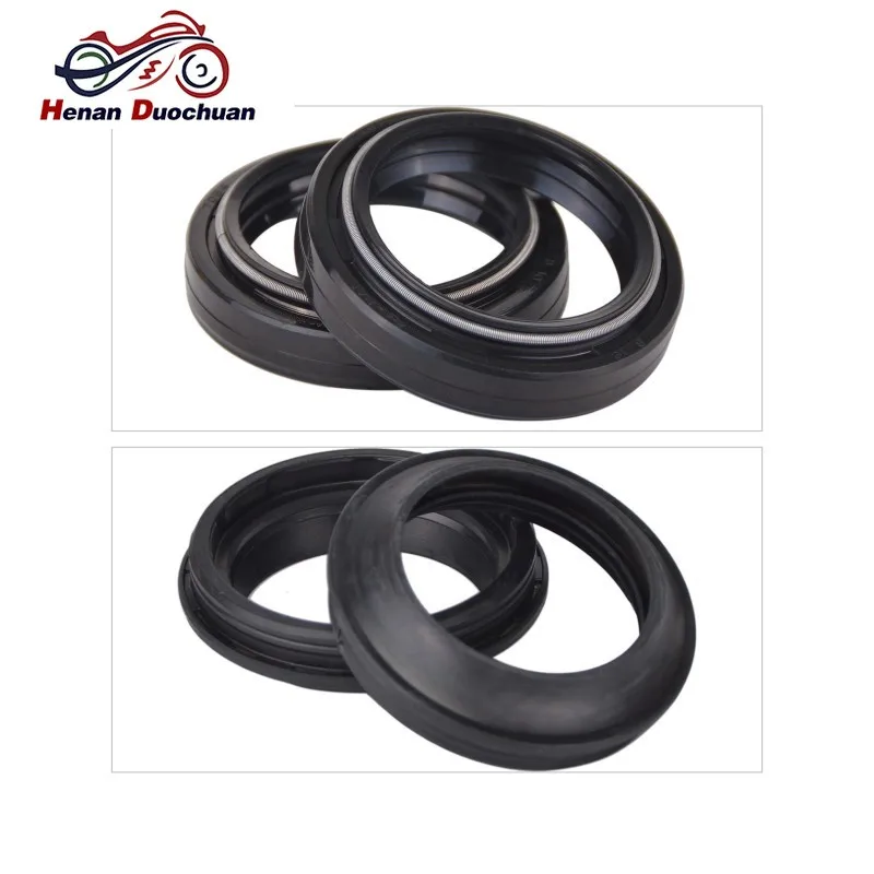 

39x51x8 39 51 8 Fork Damper Oil Seal and Dust Cover For Yamaha FZ750 1985-1992 FZ700T TC 1987 For Suzuki TSR200 DR125SE DR600S