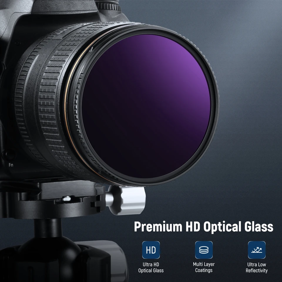 Nd Filter Variable ND NEEWER 67mm Lens Filter Kit: UV, CPL, FLD