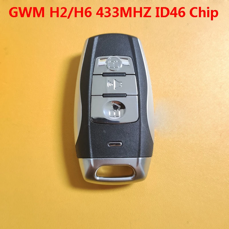 Car Smart Remote Key 433Mhz for Great Wall GWM Haval H6 F7 F5 H7 H8 H9  Jolion H2 H2S Poer F7X Car Keyless Intelligent Remote Key