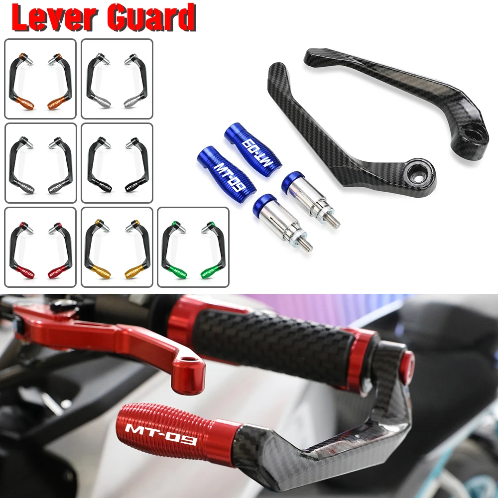 

MT09 Handlebar Grips Guard Brake Clutch Levers Handle Guard Protector For YAMAHA MT-09 FZ09 Tracer XSR900 2014-2019 Motorcycle