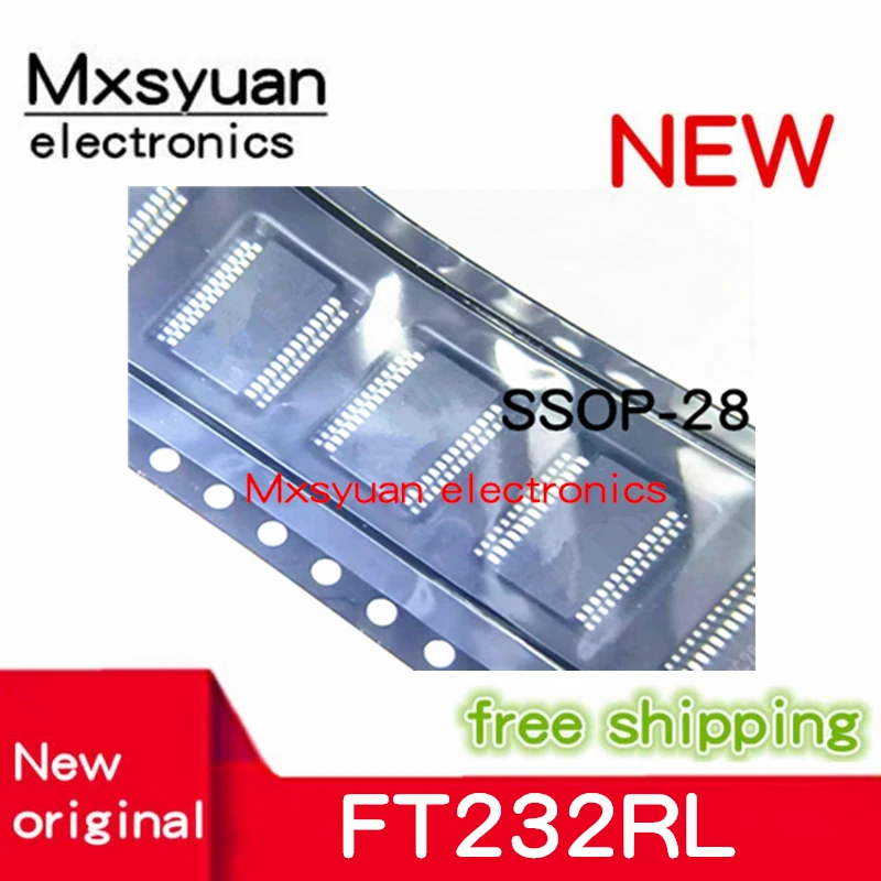 Novo Estoque Original 10 Peças 100 Peças Lote Ft232rl Ft232 Ssop28