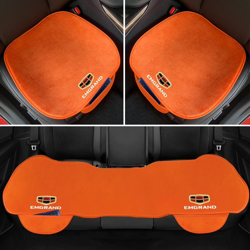 Anti slip car seat cushion, plush velvet cover For Geely Emgrand X7 EC7