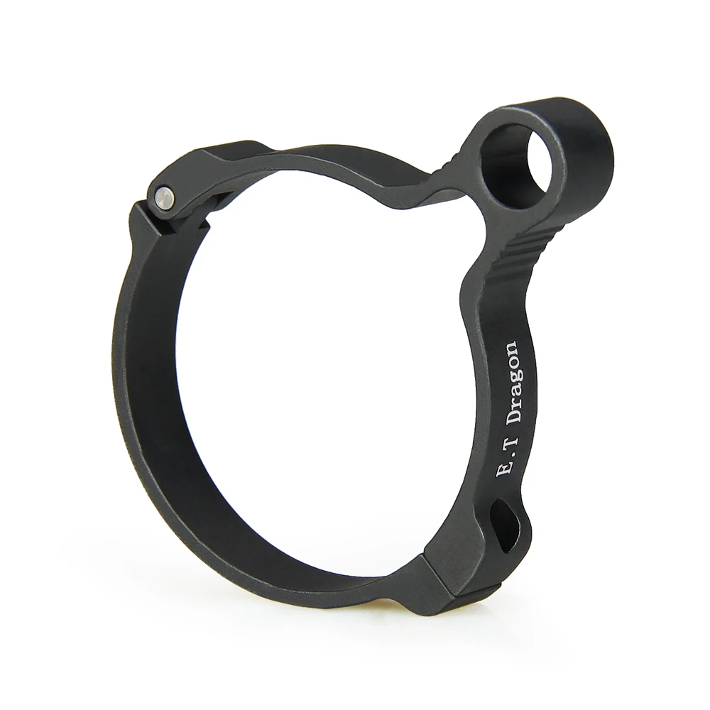 Hunting Airsoft accessories E.T Dragon Black Riflescopes Switch View Throw Lever Hinged Design Compatibility 46mm gs33-0132C 2