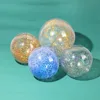 40/60cm Inflatable Glitter Beach Ball Summer Water Ball Sequin Beach Balls for Summer Swimming Pool Party Toys for Kids Adult 4