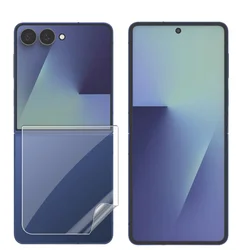 Durable Anti - Scratch Screen Protector with Hydrogel Film - Z Flip 6 (X1 Back Below Film)