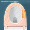 Elongated Smart Bidet Toilet for Bathroom Tank Built In Bidet Toilet Heated Seat Warm Water Auto Flush Air Dryer Remote Control 4